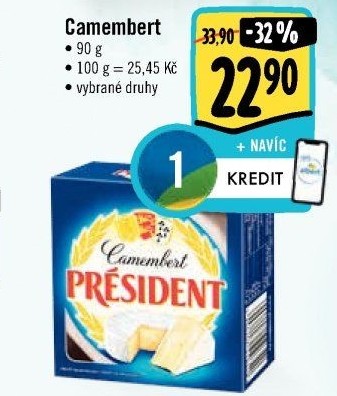 Sýr Camembert Président
