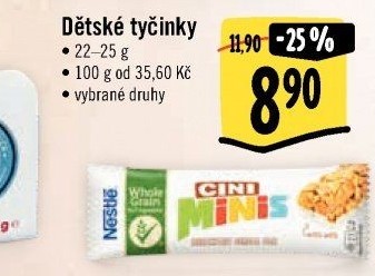 Tyčinka cereální Nestlé