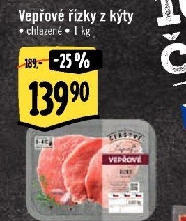 Vepřové řízky z kýty Albert