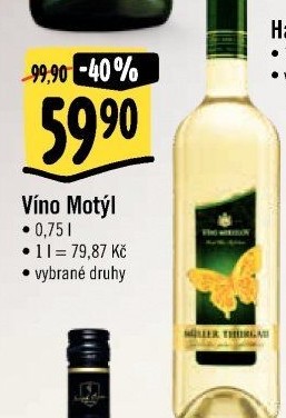 Vína Motýl Víno Mikulov