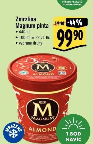 Zmrzlina v kelímku Magnum Algida
