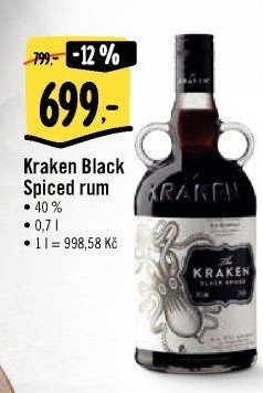 Rum Black Spiced Kraken