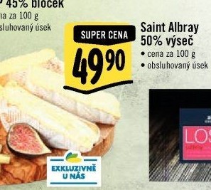 Sýr Saint Albray 50%