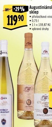 Vína Augustiniánský sklep - přívlastková