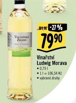 Vína Morava Vinařství Ludwig