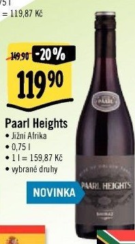 Vína Paarl Heights