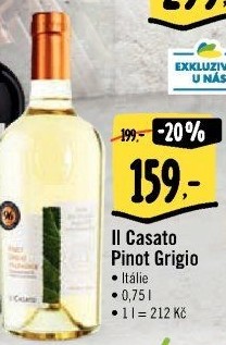 Víno Pinot Grigio II Casato