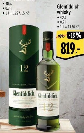 Whisky Glenfiddich