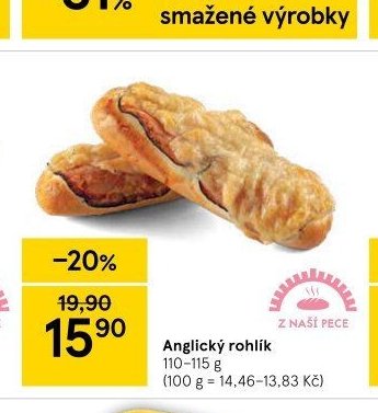 Anglický rohlík