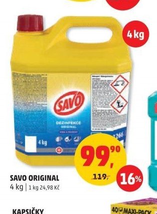 SAVO ORIGINAL 4 kg