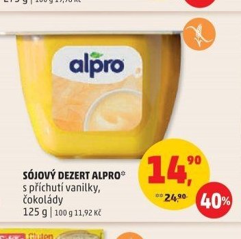 Sójový dezert Alpro