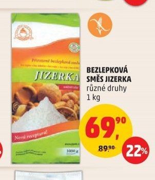 Bezlepková směs Jizerka