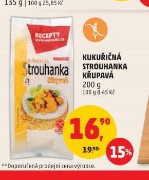 Kukuřičná strouhanka křupavá