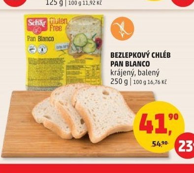 Bezlepkový chléb Pan Blanco