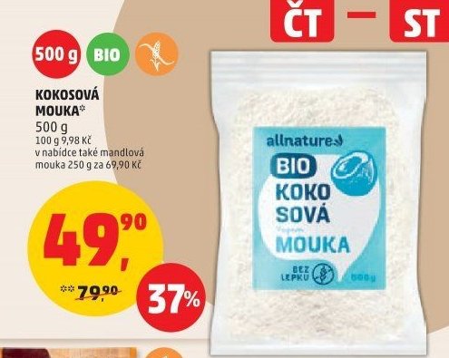 KOKOSOVÁ MOUKA 500 g