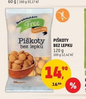 PIŠKOTY BEZ LEPKU