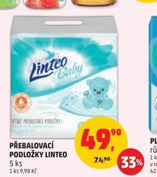 Přebalovací podložky Linteo