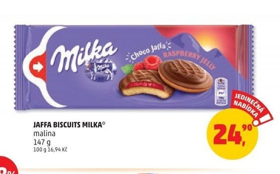 JAFFA BISCUITS MILKA