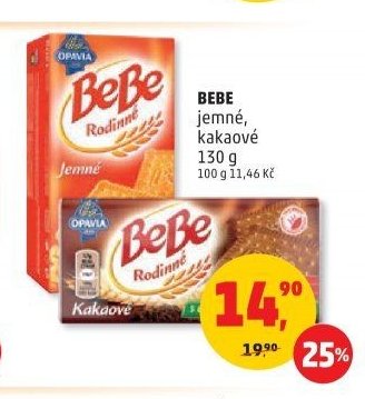 BEBE jemné, kakaové