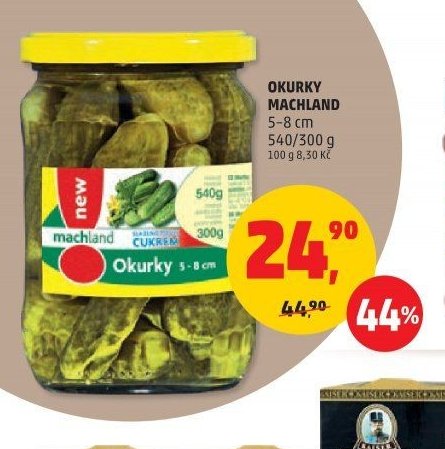 Okurky Machland 5-8 cm