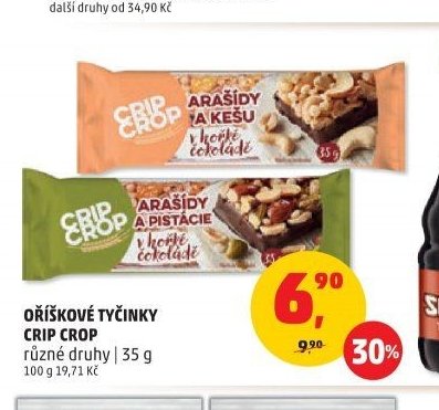 Oříškové tyčinky Crip Crop