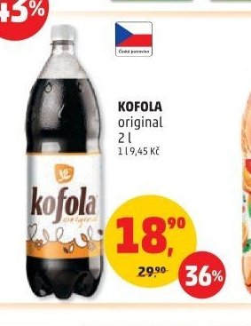 Kofola original 2 l