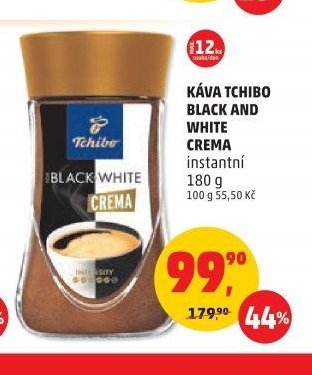 Káva Tchibo Black and White Crema instantní 180 g