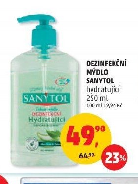 DEZINFEKČNÍ MÝDLO SANYTOL