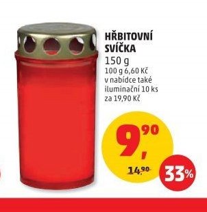 HŘBITOVNÍ SVÍČKA