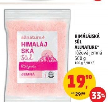 Himálajská sůl Allnature