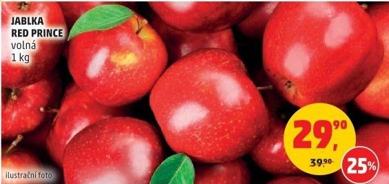 Jablka Red Prince