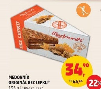 Medovník Original bez lepku