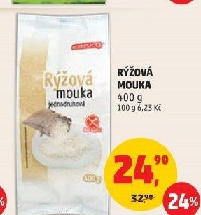 Mouka rýžová bez lepku Extrudo