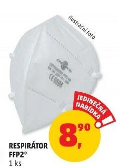 Respirátor FFP2