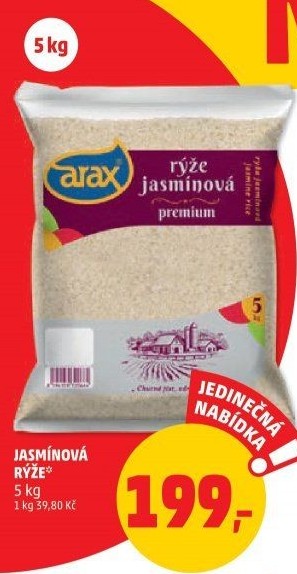 Rýže jasmínová Arax