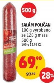 Salám Poličan Krahulík