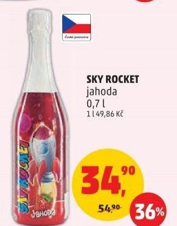 Sekt nealkoholický dětský Sky rocket