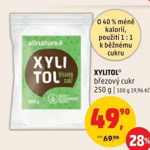 Sladidlo Xylitol Allnature - Penny Market akcniletaky.com