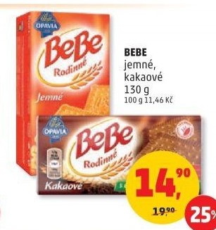 Sušenky Rodinné BeBe Opavia