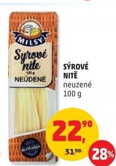 Sýrové nitě Bánovecké Milsy