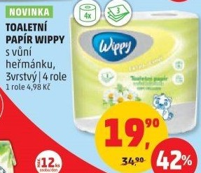Toaletní papír 3vrstvý Wippy