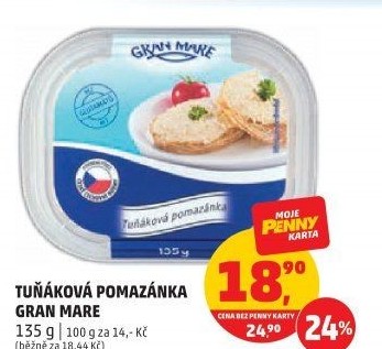 Tuňáková pomazánka Gran Mare
