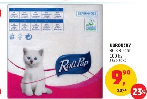 Ubrousky papírové Rollpap