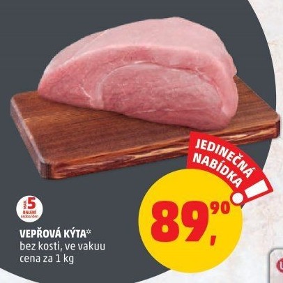 Vepřová kýta bez kosti