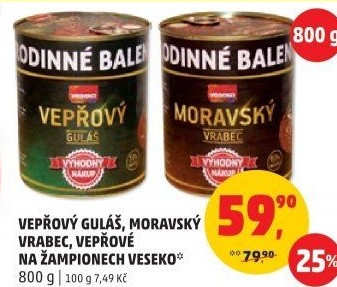 Vepřový guláš Veseko