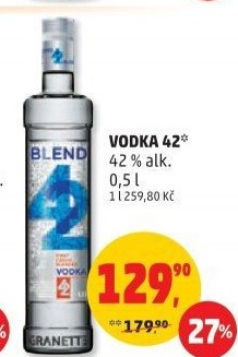 Vodka Blend 42 Vodka