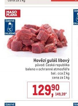 Hovězí guláš libový