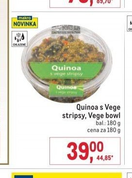 Quinoa s Vege stripsy, Vege bowl