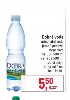 Dobrá voda minerální voda