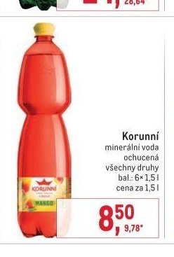 Korunní minerální voda